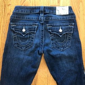 Straight Leg True Religion Jeans Size 25